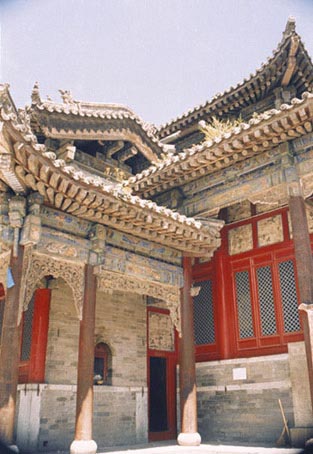 Tempelfassade.