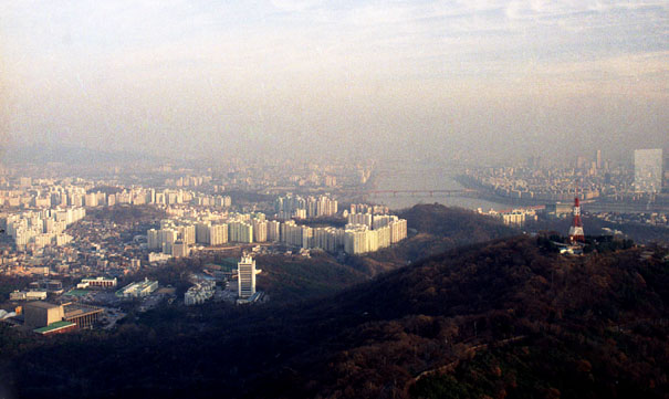 Seoul von oben.